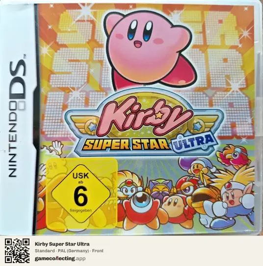 Kirby Super Star Ultra Nintendo DS, Germany box front