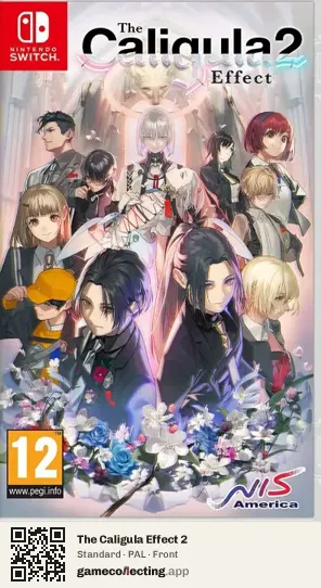 The Caligula Effect 2 Nintendo Switch, PAL box front