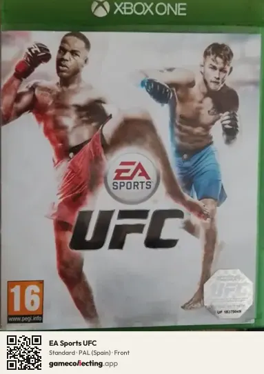 EA Sports UFC Xbox One, Spain box front
