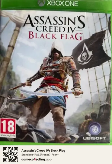 Assassin's Creed IV: Black Flag Xbox One, France box front