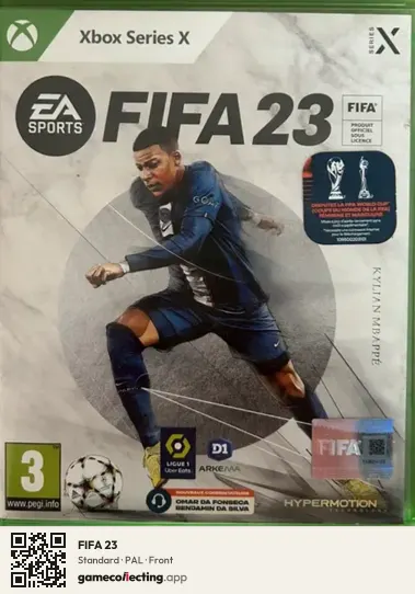 FIFA 23 Xbox Series X, PAL box front