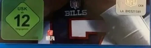 Madden NFL 24, the USK square on its front