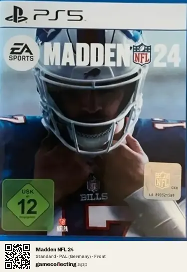 Madden NFL 24 PlayStation 5, Germany box front