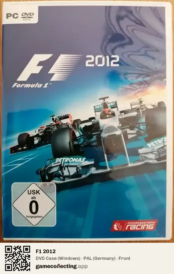 F1 2012 Computer, Germany box front