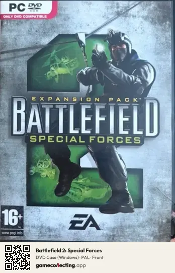 Battlefield 2: Special Forces Computer, PAL box front