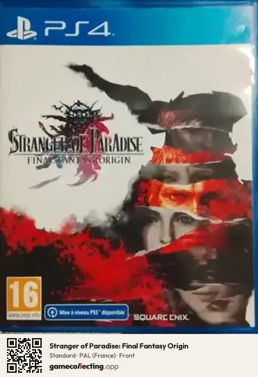 Stranger of Paradise: Final Fantasy Origin PlayStation 4, France box front