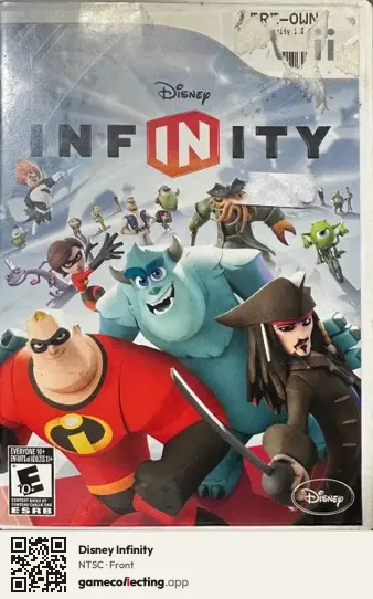 Disney Infinity Nintendo Wii, NTSC box front