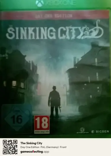 The Sinking City Xbox One, Germany box front