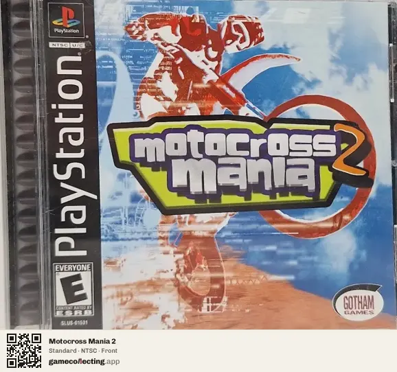 Motocross Mania 2 PlayStation, NTSC box front