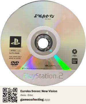 Eureka Seven: New Vision PlayStation 2, Asia disc