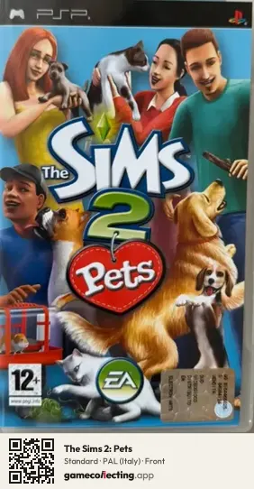 The Sims 2: Pets PlayStation Portable, Italy box front