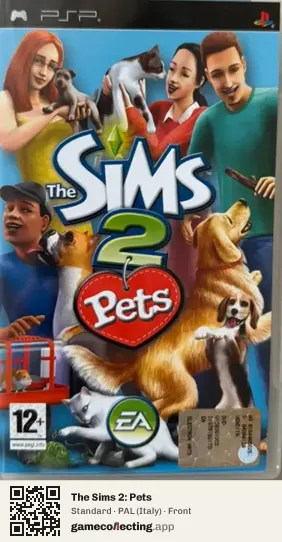 The Sims 2: Pets PlayStation Portable, Italy box front