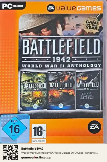 Battlefield 1942 Computer, Germany box front