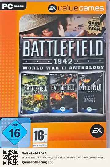 Battlefield 1942 Computer, Germany box front