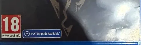 The Elder Scrolls V: Skyrim, the PEGI square on its front