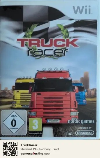 Truck Racer Nintendo Wii, Germany box front