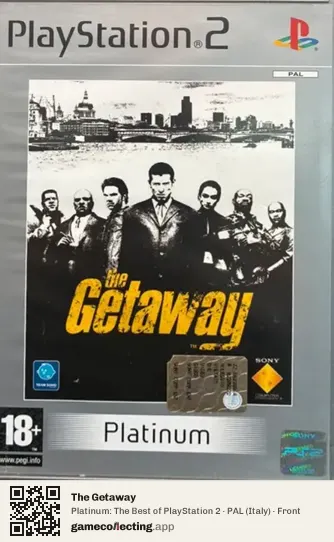 The Getaway PlayStation 2, Italy box front
