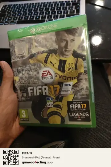 FIFA 17 Xbox One, France box front