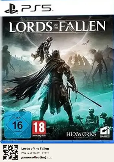 Lords of the Fallen PlayStation 5, Germany box front