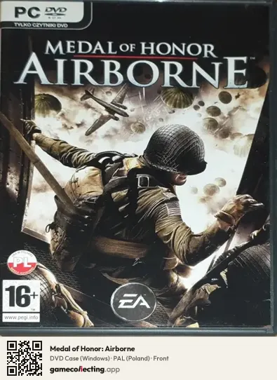 Medal of Honor: Airborne Computer, Poland box front