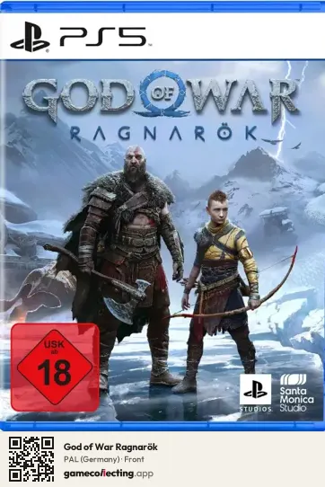 God of War Ragnarök PlayStation 5, Germany box front