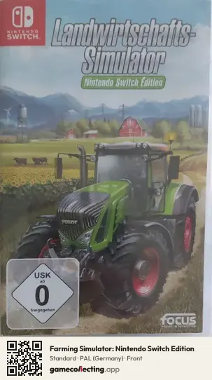 Farming Simulator: Nintendo Switch Edition Nintendo Switch, Germany box front