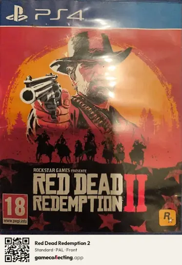 Red Dead Redemption 2 PlayStation 4, PAL box front