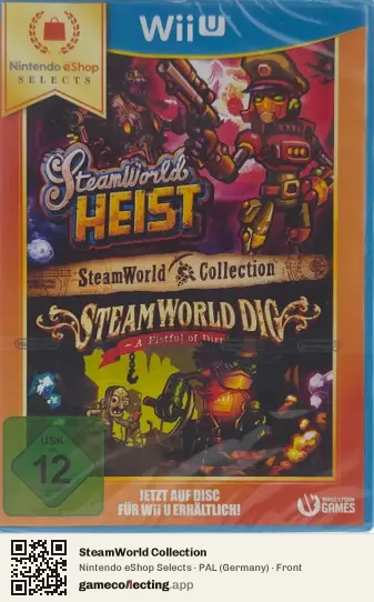 SteamWorld Collection Nintendo Wii U, Germany box front