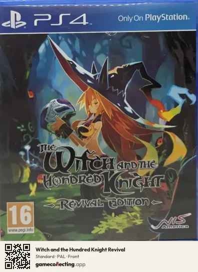 Witch and the Hundred Knight Revival PlayStation 4, PAL box front