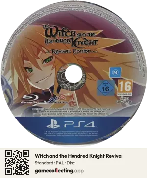 Witch and the Hundred Knight Revival PlayStation 4, PAL disc