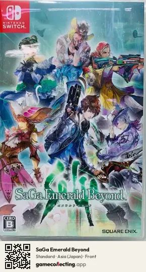 SaGa Emerald Beyond Nintendo Switch, Japan box front