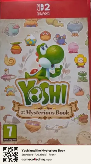 Yoshi and the Mysterious Book Nintendo Switch 2, Italy box front