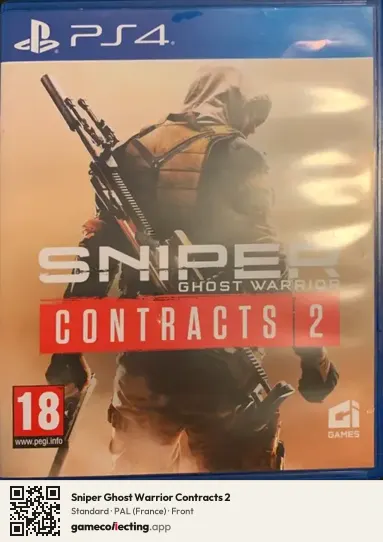 Sniper Ghost Warrior Contracts 2 PlayStation 4, France box front