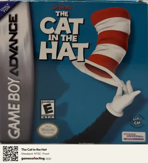 The Cat in the Hat Game Boy Advance, NTSC box front