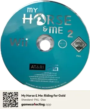 My Horse & Me: Riding for Gold Nintendo Wii, PAL disc