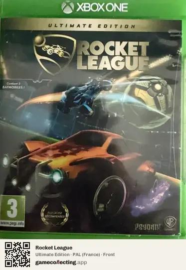 Rocket League Xbox One, France box front