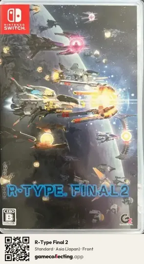 R-Type Final 2 Nintendo Switch, Japan box front