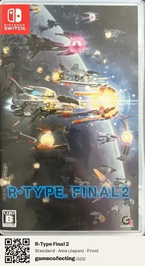 R-Type Final 2 Nintendo Switch, Japan box front