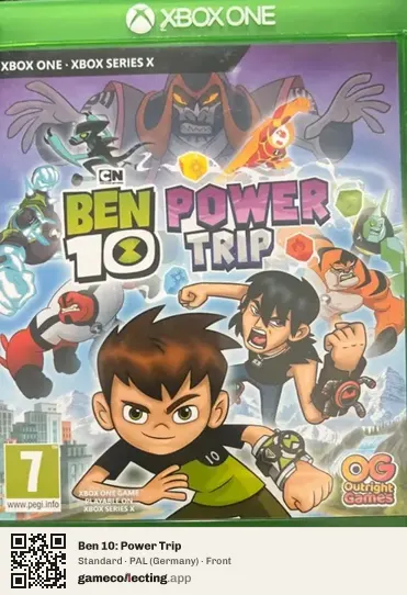 Ben 10: Power Trip Xbox One, Germany box front