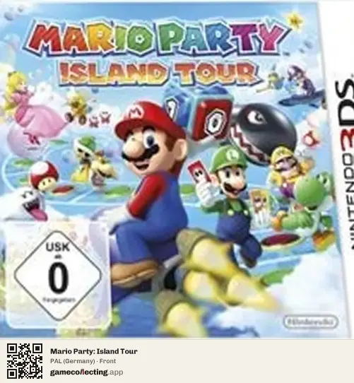 Mario Party: Island Tour Nintendo 3DS, Germany box front