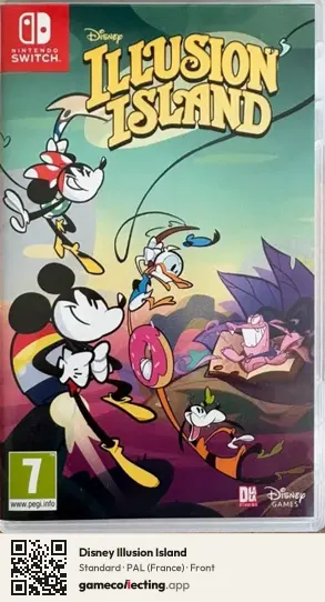 Disney Illusion Island Nintendo Switch, France box front