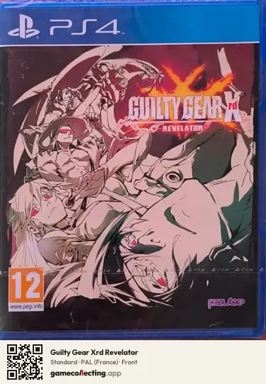 Guilty Gear Xrd Revelator PlayStation 4, France box front