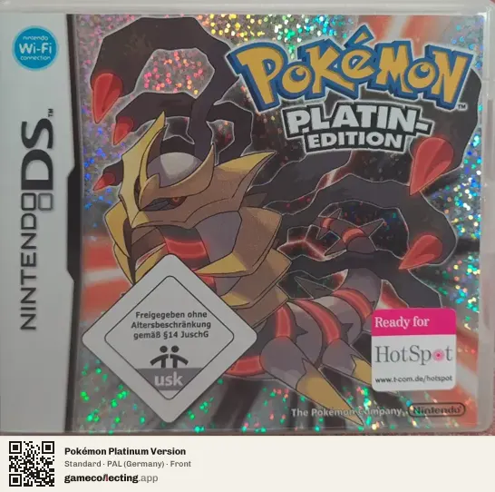 Pokémon Platinum Version Nintendo DS, Germany box front