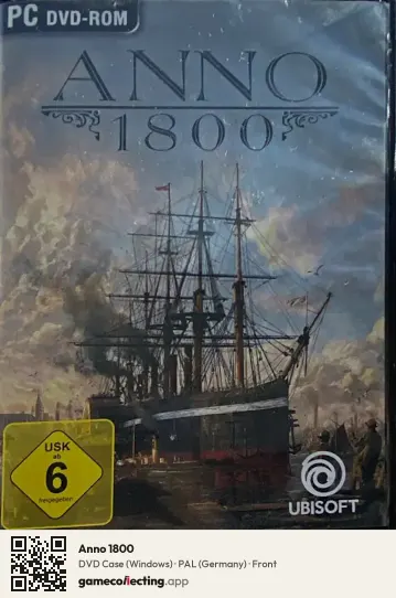 Anno 1800 Computer, Germany box front