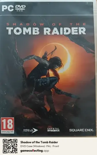 Shadow of the Tomb Raider Computer, PAL box front