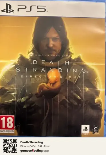 Death Stranding PlayStation 5, PAL box front
