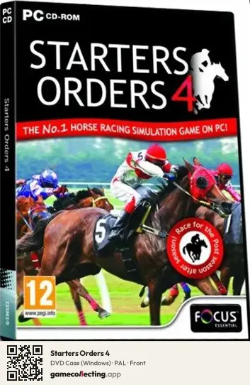 Starters Orders 4 Computer, PAL box front