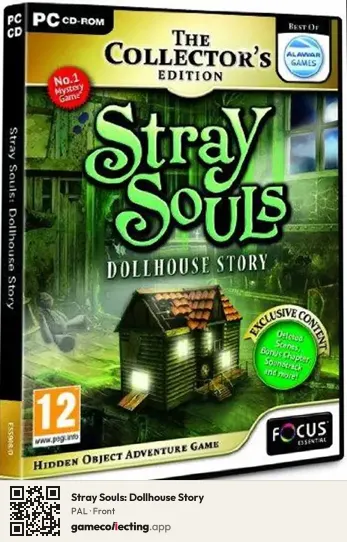 Stray Souls: Dollhouse Story Computer, PAL box front