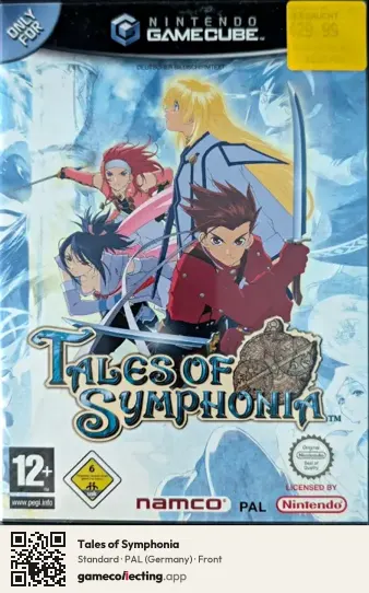 Tales of Symphonia Nintendo GameCube, Germany box front