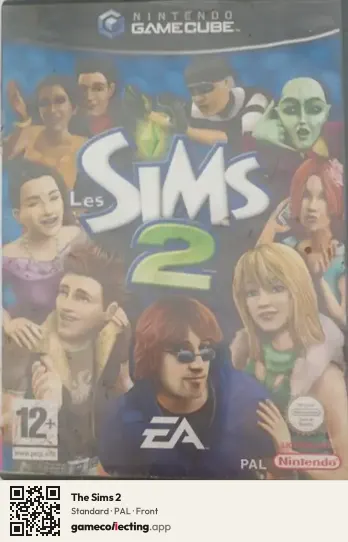 The Sims 2 Nintendo GameCube, PAL box front